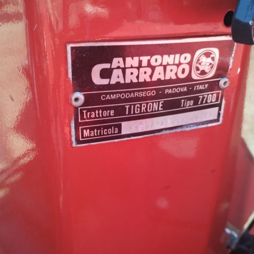 trattore isiodiametrico CARRARO TIGRONE 7700